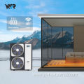 Heatpump air to water dc inverter heating house